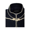 Secondhand Chanel Navy Majorette Jacket with Pearls - '10s