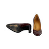 Secondhand Hermès Patent Brogue Pumps - '10s