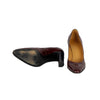 Secondhand Hermès Patent Brogue Pumps - '10s