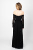 Secondhand Gianfranco Ferré Off-shoulder Long Dress - '90s