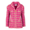 Secondhand Chanel Vintage Pink Fantasy Tweed Jacket - '90s