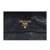 Secondhand Prada Black Leather Clutch - '10s