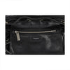Secondhand Saint Laurent Black Leather Crossbody Messenger Bag - '00s