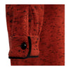 Secondhand Valentino Red Wool Collar Dress with Bow - '80s