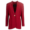 Secondhand Gai Mattiolo Red Jacket and Skirt Set - '00s