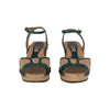 Secondhand Straw Sandals Shoes - '10s