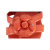 Secondhand Chanel Double Strap Camellia Sandals - '10s
