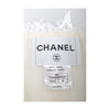 Secondhand Chanel Clear Jacket with White Lace Embroidery - '10s
