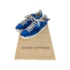 Secondhand Louis Vuitton Metallic Blue Sneakers - '10s