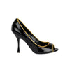 Secondhand Blumarine Patent Leather Peep Toe - '00s