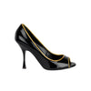 Secondhand Blumarine Patent Leather Peep Toe - '00s