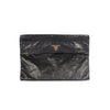 Secondhand Prada Black Leather Clutch - '10s