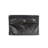 Secondhand Prada Black Leather Clutch - '10s