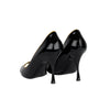 Secondhand Blumarine Patent Leather Peep Toe - '00s