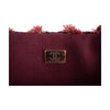 Secondhand Chanel Red Tweed Flap Bag - '20s