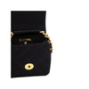 Secondhand Black Micro Quilted Flap Bag - '90s