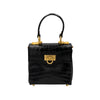 Secondhand Gianfranco Ferré Black Claw Foot Handbag - '80s