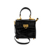 Secondhand Gianfranco Ferré Black Claw Foot Handbag - '80s