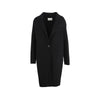 Secondhand Sandro Black Overcoat '00s