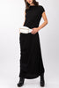 Secondhand Draped Dress - '00s
