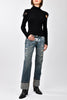 Secondhand Jeans With Stain Effect - '10s