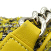 Secondhand Chanel Medium Tweed Boy Bag Yellow - '10s