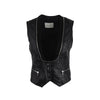 Secondhand Pierre Balmain Leather Vest - '00s
