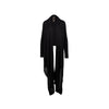 Secondhand Black Asymmetrical Cardigan - '10s