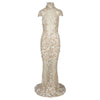 Secondhand Zuhair Murad Haute Couture Embellished Paillettes Gown - '10s
