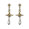 Secondhand Vivienne Westwood Pearl Drop Earrings - '10s