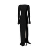 Secondhand Gianfranco Ferré Long Side Slit Dress - '90s