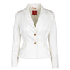 Secondhand Vivienne Westwood White Cotton Skirt and Jacket Set - '10s