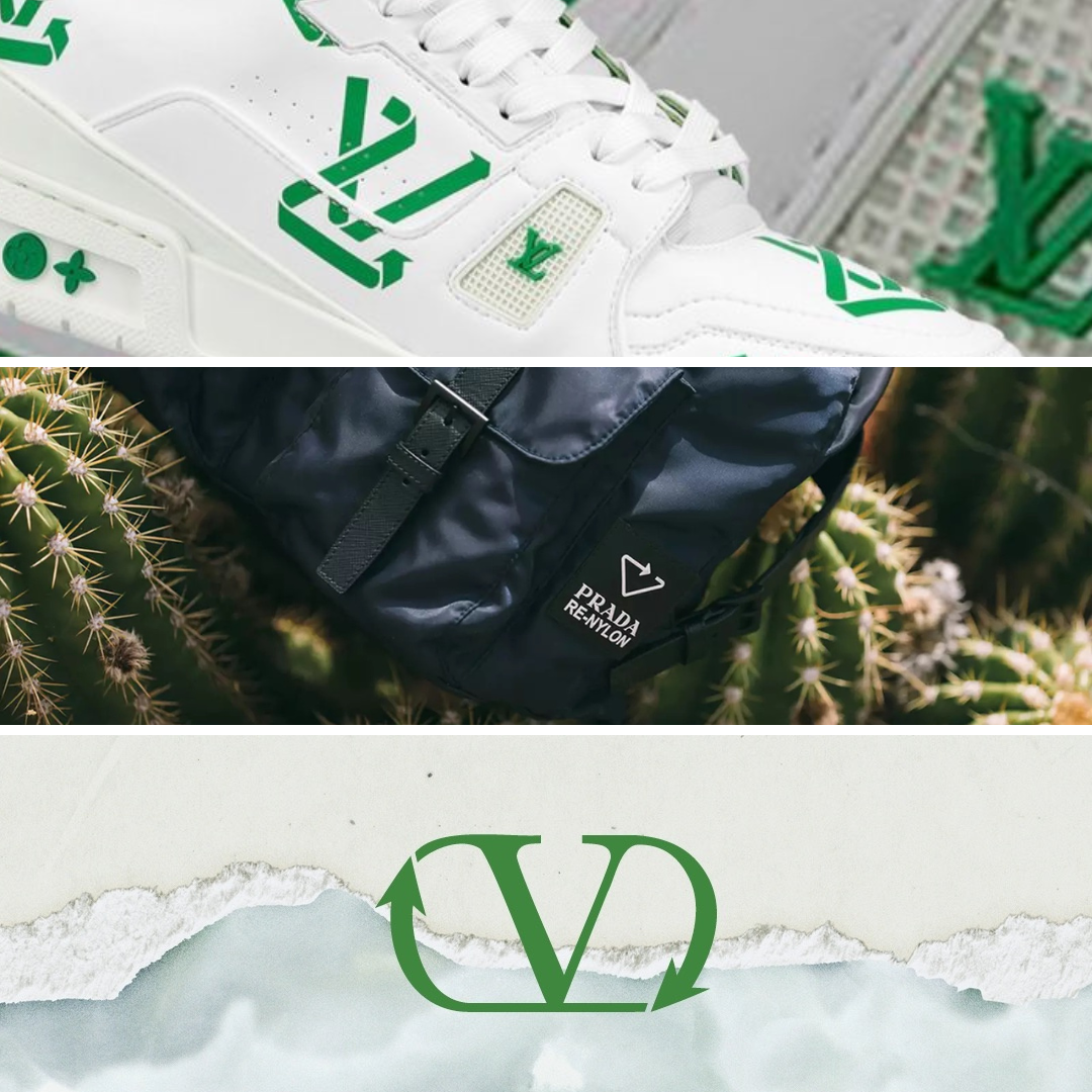Louis Vuitton leans on Abloh-designed logo to mark new sustainability ethos