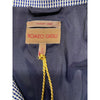 Romeo Gigli Blue and White Checked Blazer - '90s Second hand