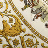Hermès La Promenade de Longchamps Silk Scarf 90 Secondhand