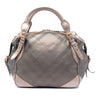 Burberry Smoke Check Coated Canvas Oakford Handbag Secondhand