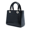 Dior Medium Metallic Patent Microcannage Lady Dior Secondhand