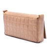 Chanel CC Chocolate Bar Metallic Lambskin Shoulder Bag Secondhand