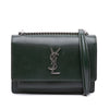 Saint Laurent Leather Monogram Sunset Chain Wallet Secondhand