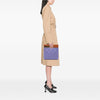Bottega Veneta Lambskin Maxi Intrecciato The Snap Clutch Secondhand