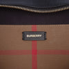 Burberry Leather and Mega Check Canvas Banwell Satchel Secondhand