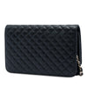 Chanel Quilted Lambskin Crest Wallet On Chain Secondhand