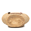 LOEWE Small Raffia Anagram Basket Tote Secondhand