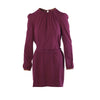 Secondhand Prada Purple Silk Co-Ord Set Tunic Top & Tailored Trousers- '90s
