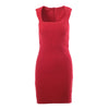 second hand Dolce & Gabbana Red Sleeveless Sheath Dress 