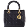 Secondhand Dior Medium Lady Vintage Cannage Nera - '90s