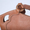 secondhand Cartier Brown Leather Medium Marcello de Cartier Bag 