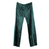 Secondhand Prada Emerald Satin Tailored Trousers