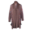 second hand Missoni  Iconic Multicolor Draped Knit Cardigan -'90s