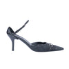 Gucci Horsebit GG Canvas Slingback Pumps - '10s